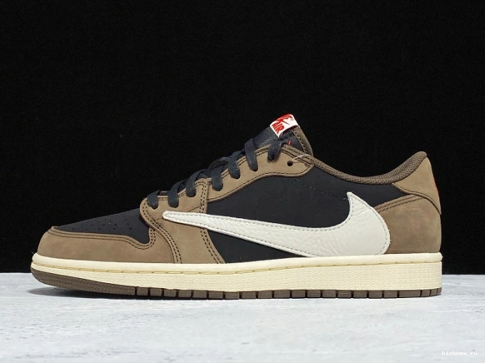 Rep Scott Air SP OG Dark 1 Travis CQ4277-001 Low Mocha x Jordan 0819